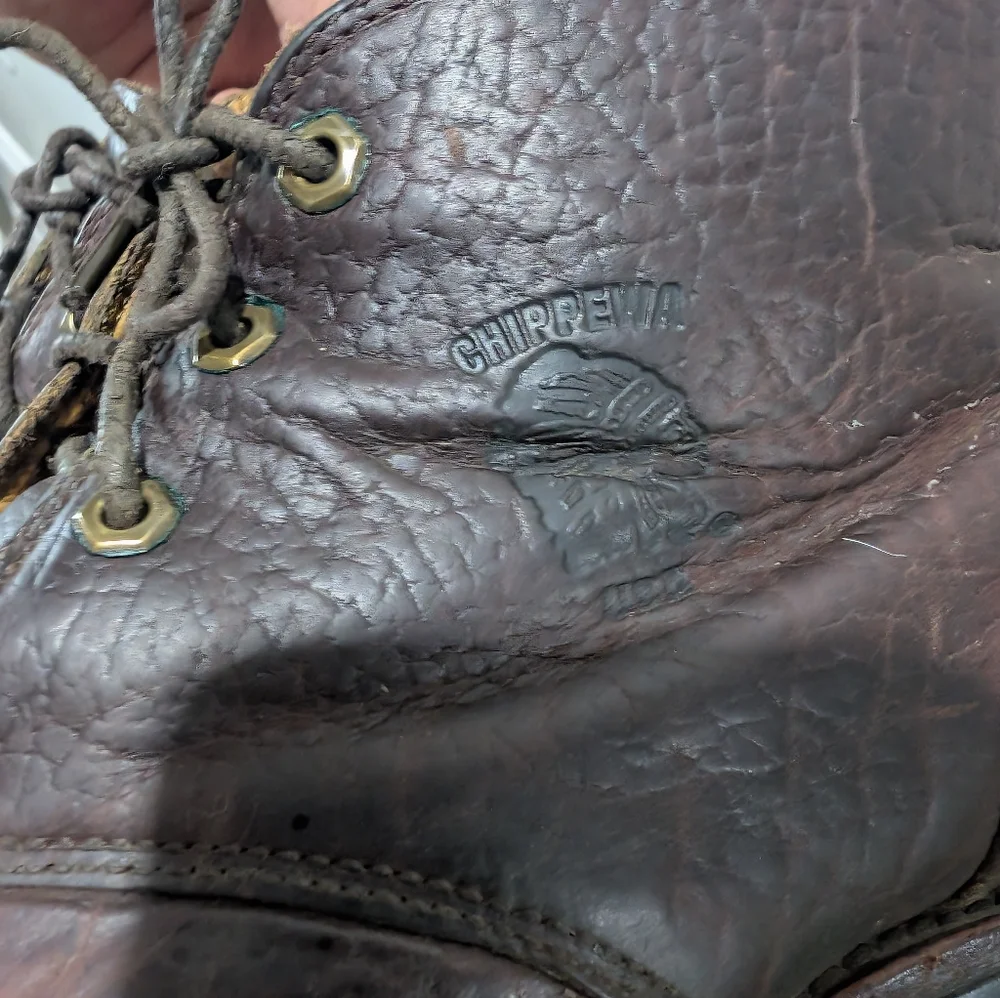 VTG Chippewa Leather Chukka Boots,  Made‎ In USA 10.5D
